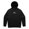 Black front flat lay