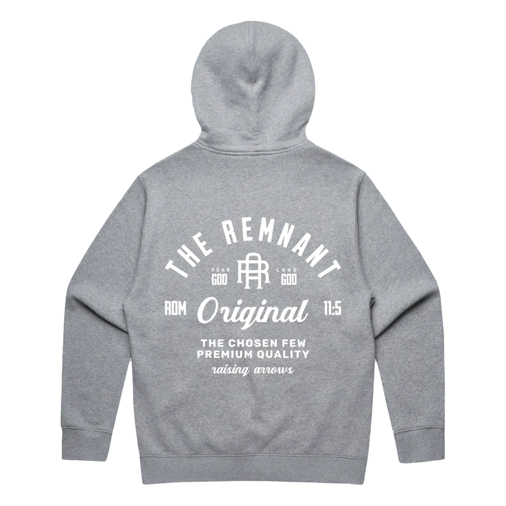 Grey Marle back flat lay
