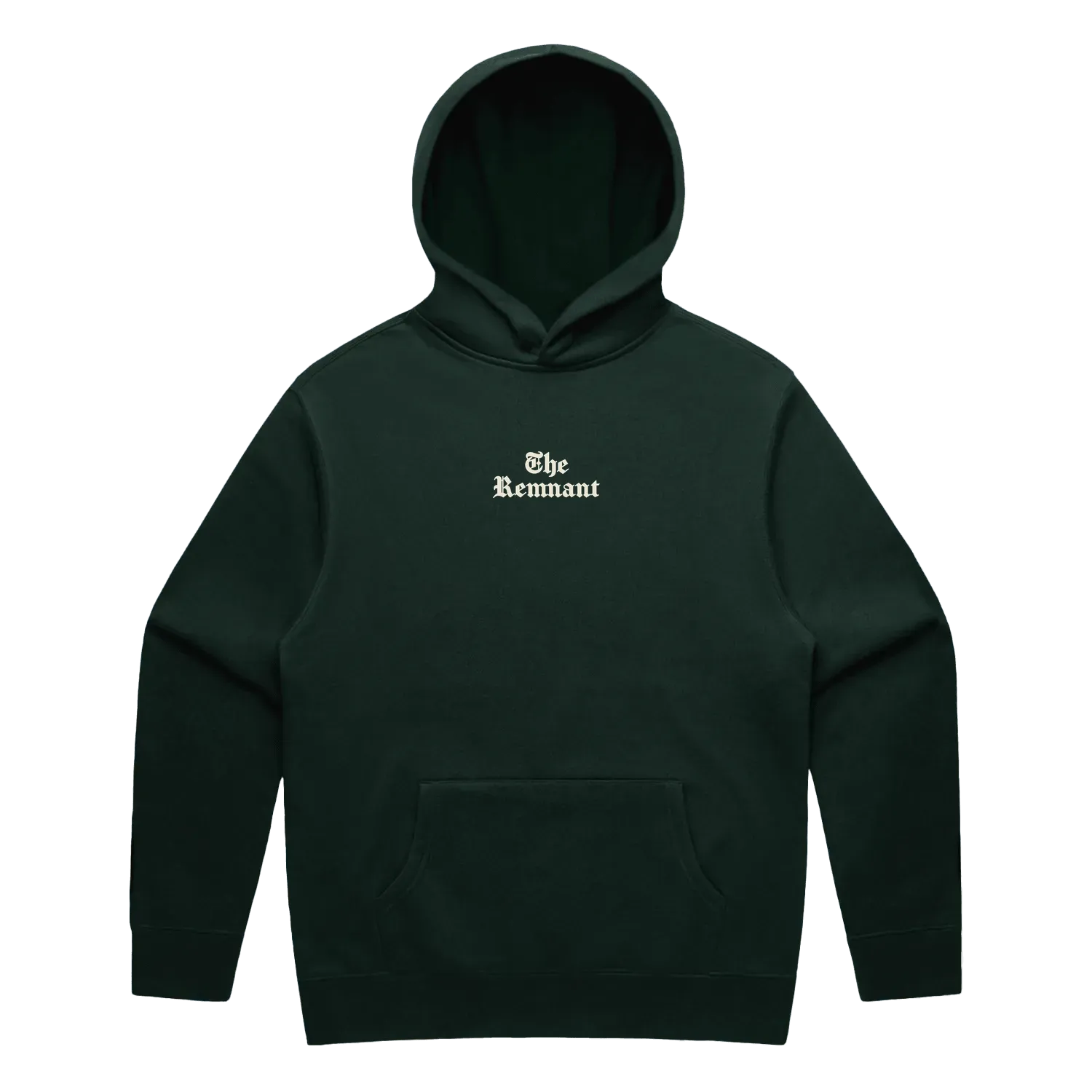 Pine Green front flat lay