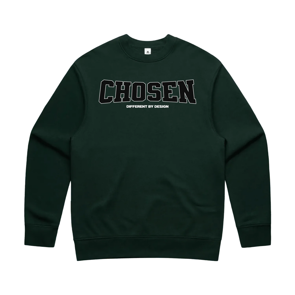 Pine Green front flat lay