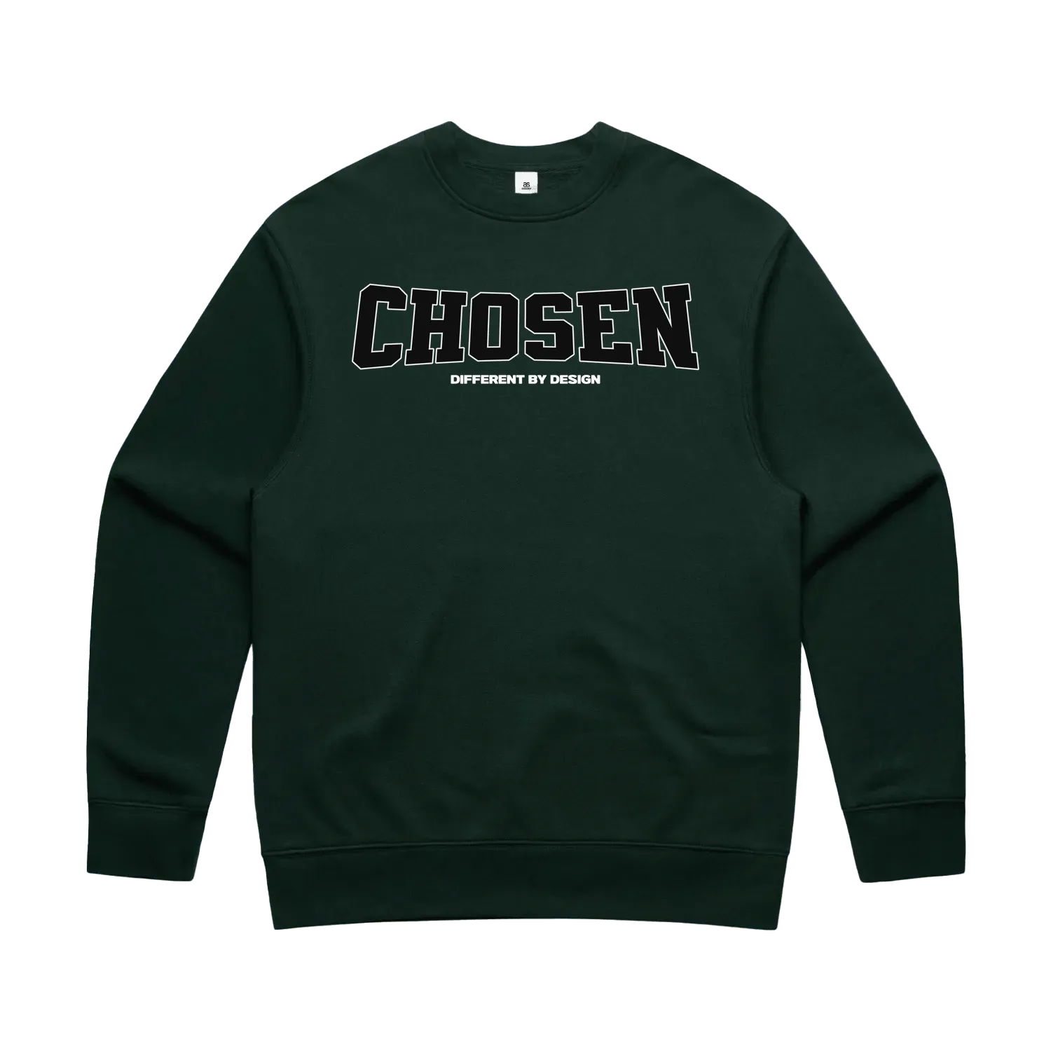 Pine Green front flat lay