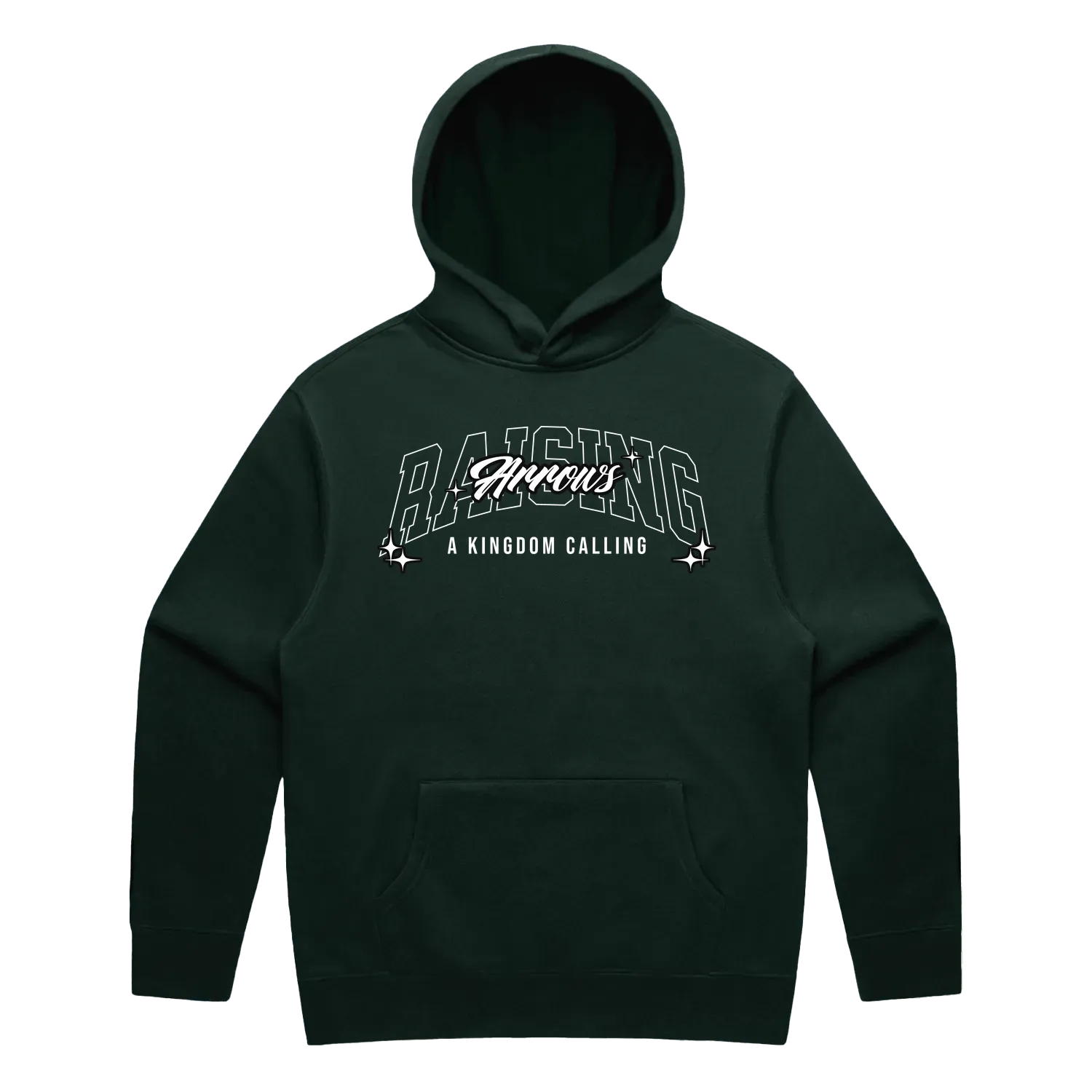 Pine Green front flat lay