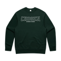 Pine Green front flat lay
