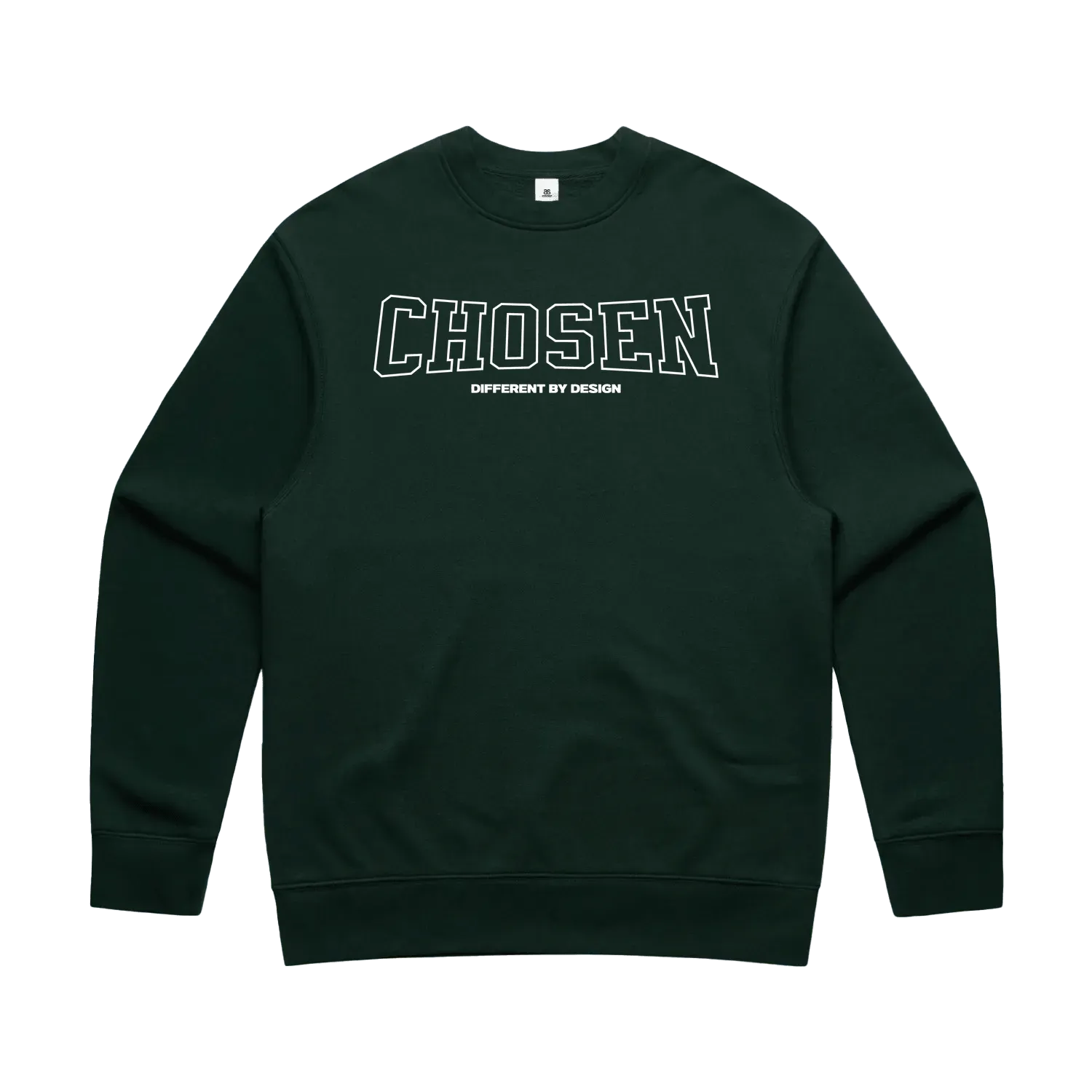 Pine Green front flat lay