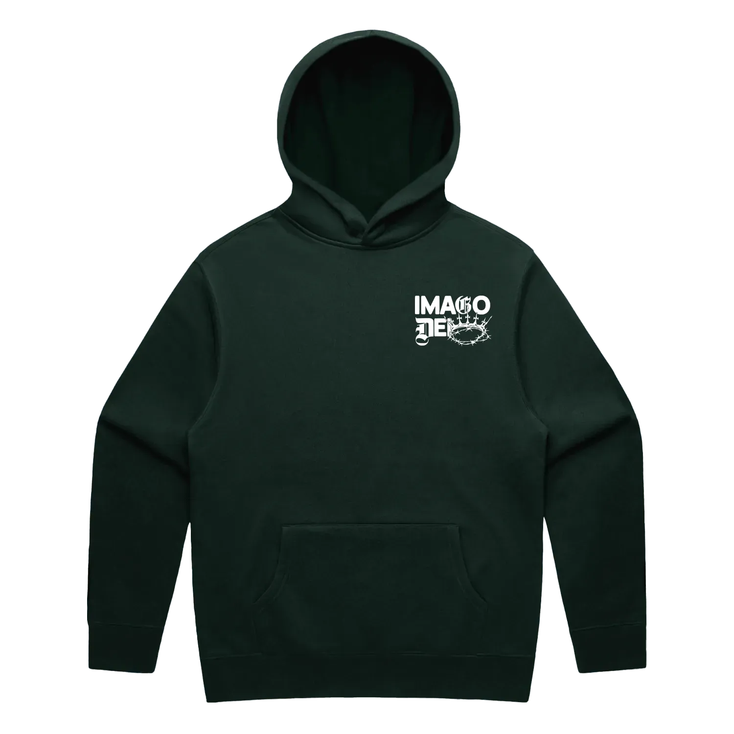 Pine Green front flat lay