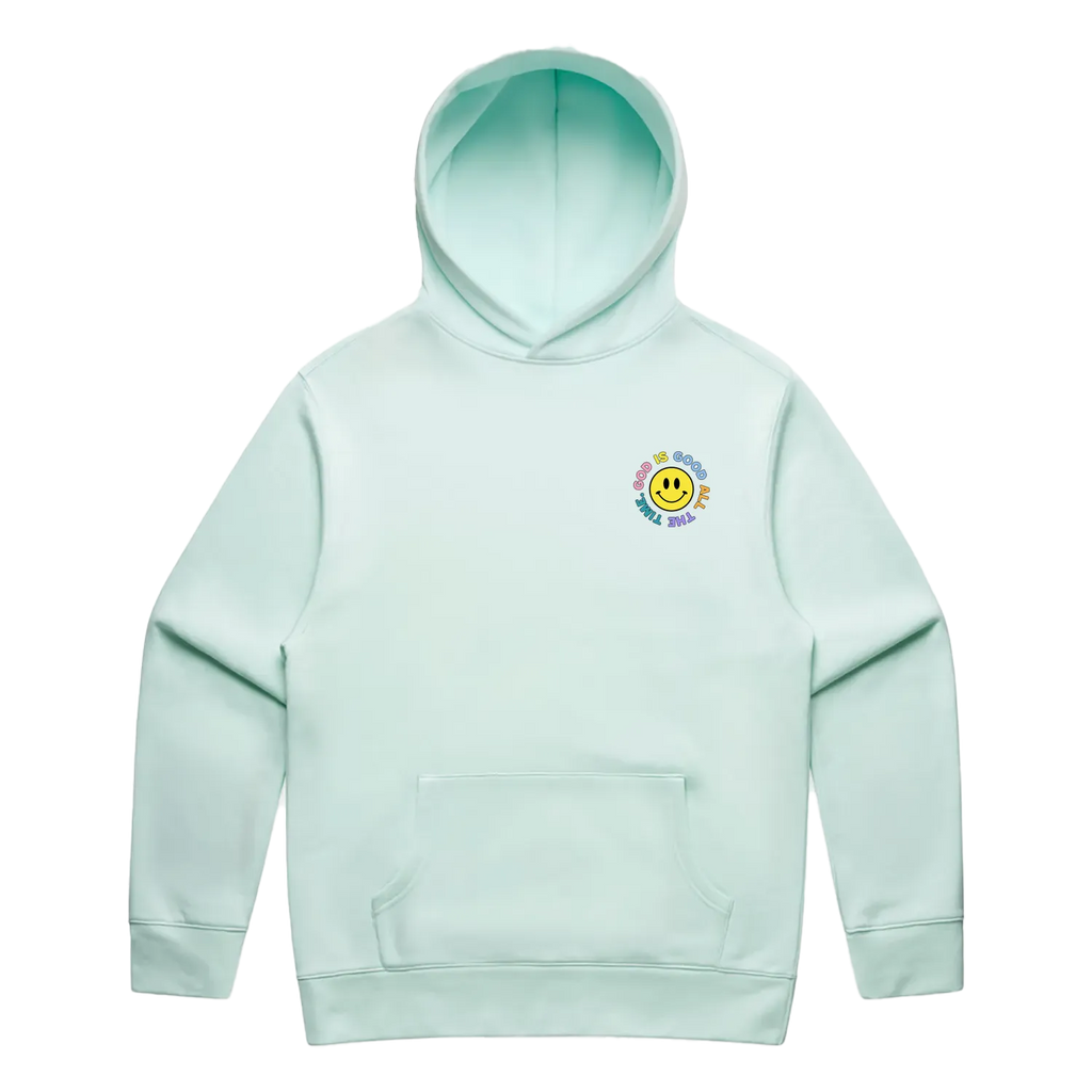 Seafoam front flat lay