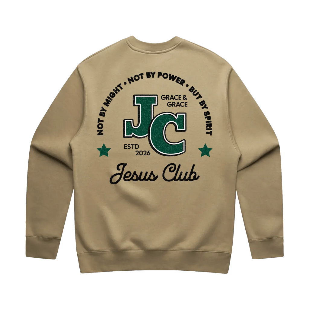 Jesus Club Crewneck - Grace & Grace