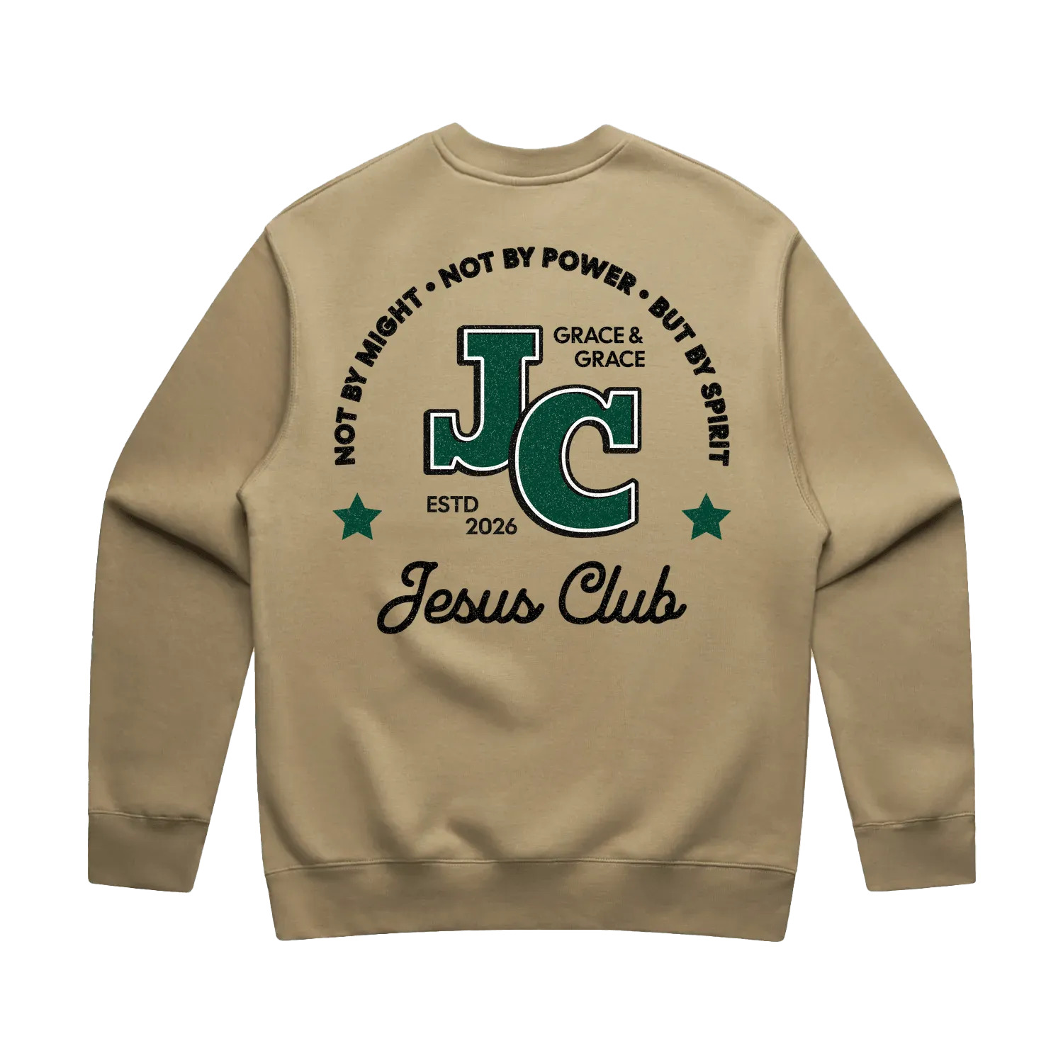 Jesus Club Crewneck - Grace & Grace