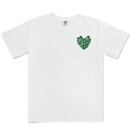White front flat lay