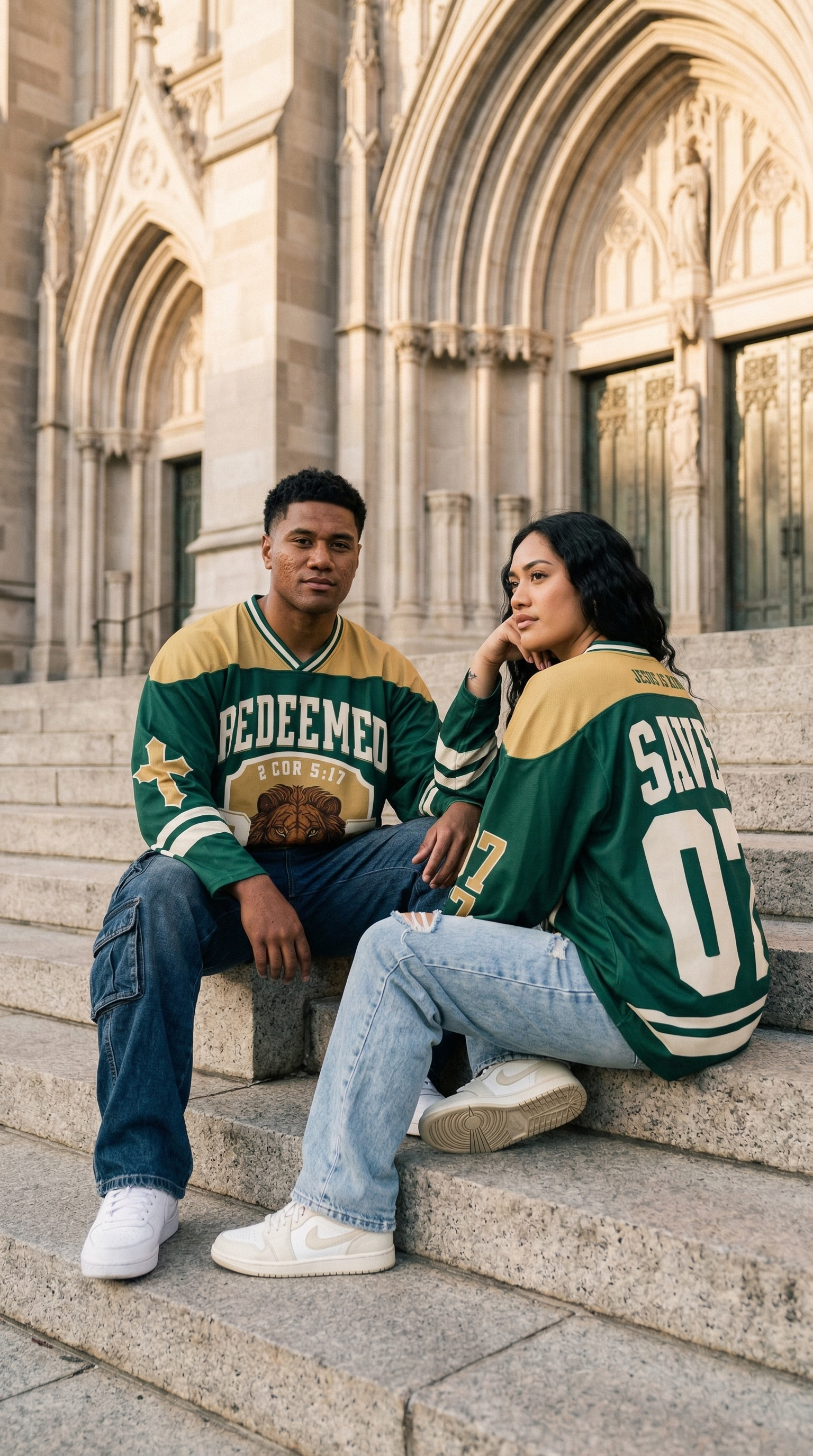 Redeemed Recycled Hockey Jersey