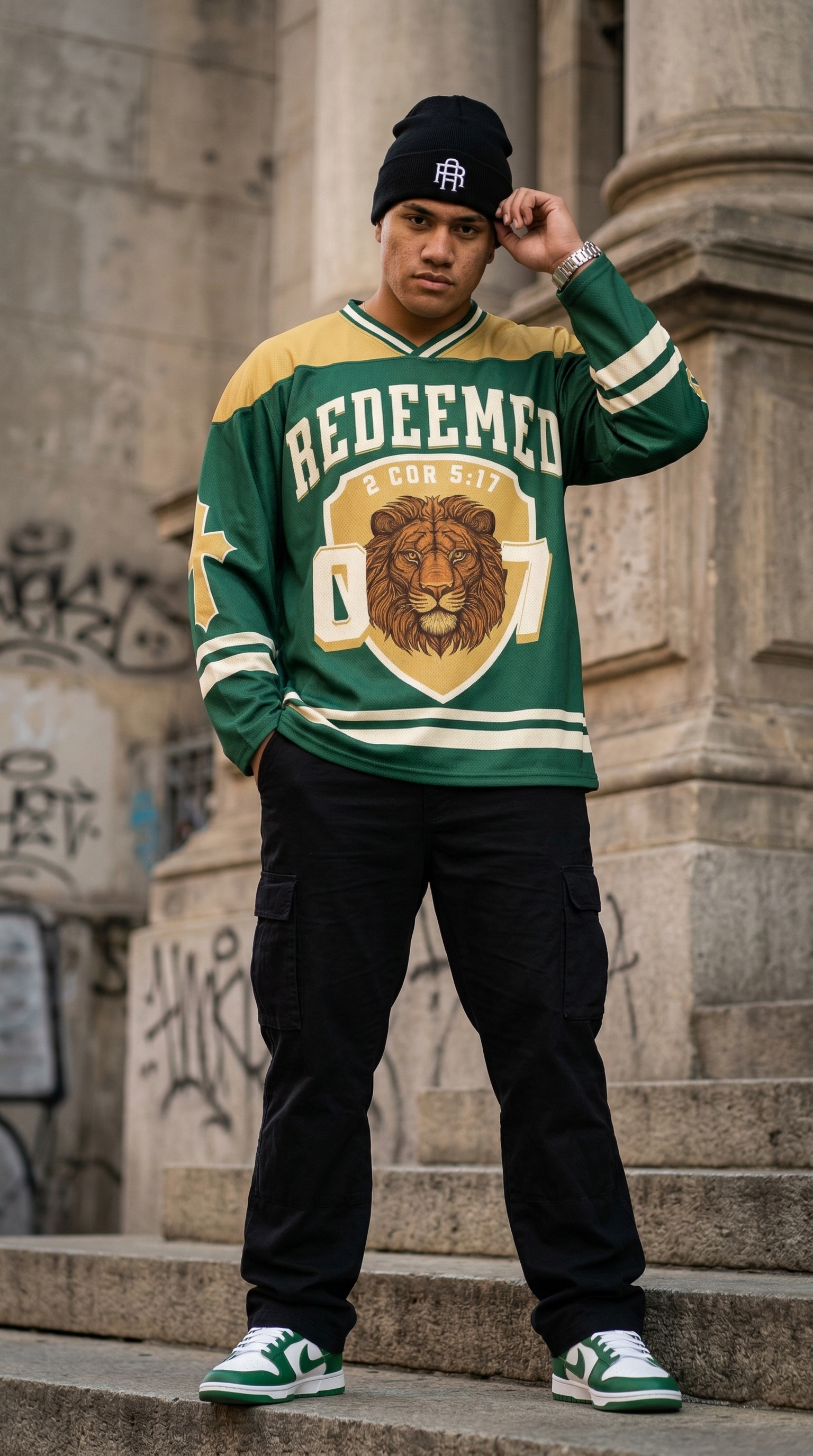 Redeemed Recycled Hockey Jersey